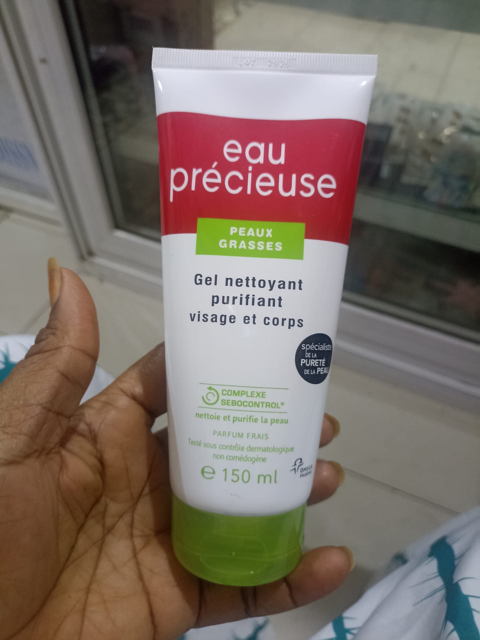 gel nettoyant visage et corps